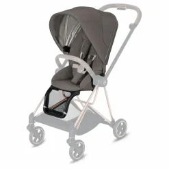 Poussette 2eme âge Mios 2022 châssis rose gold | Gris clair