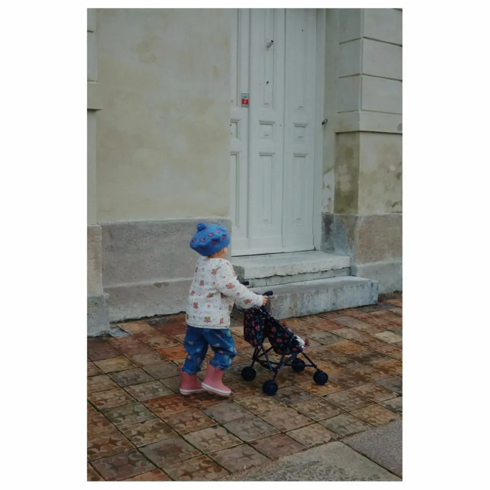 Poussette pour poupée Rosier | Bleu