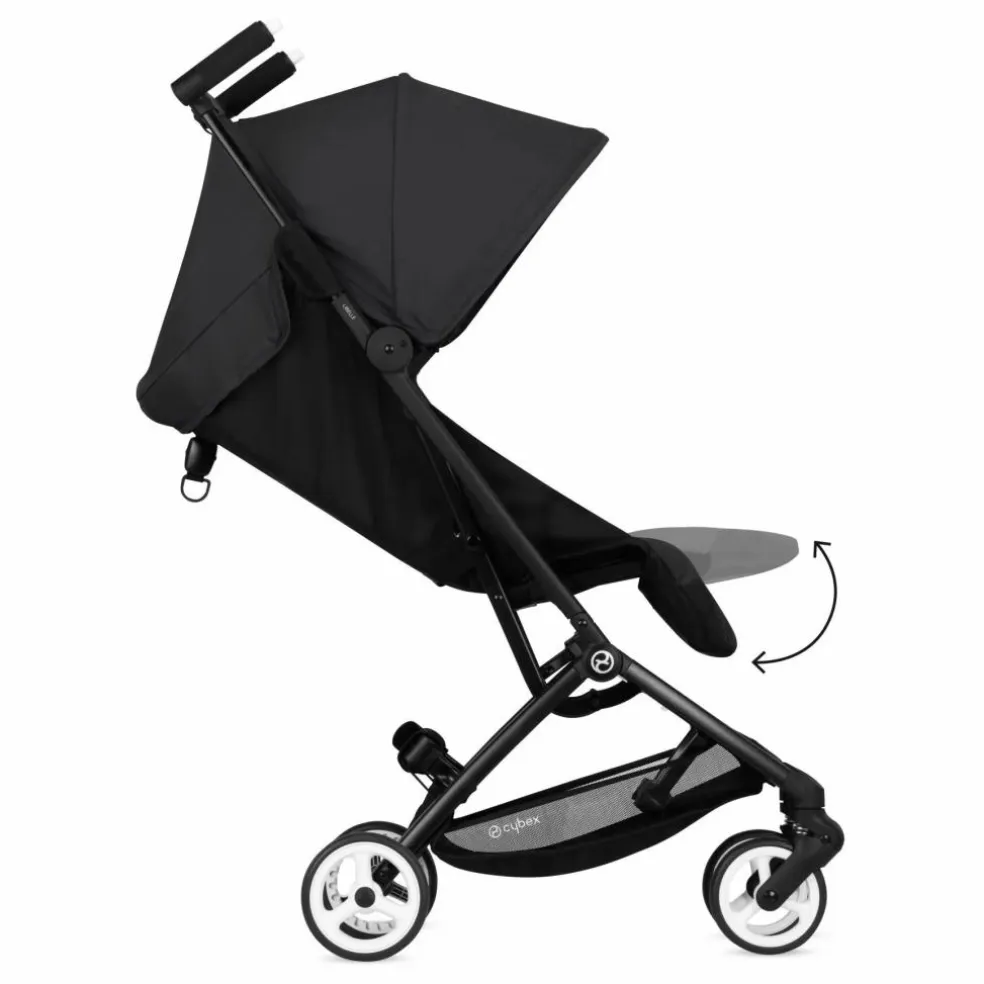 Poussette ultra compacte 2eme âge Libelle | Noir