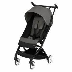 Poussette ultra compacte 2eme âge Libelle | Gris clair