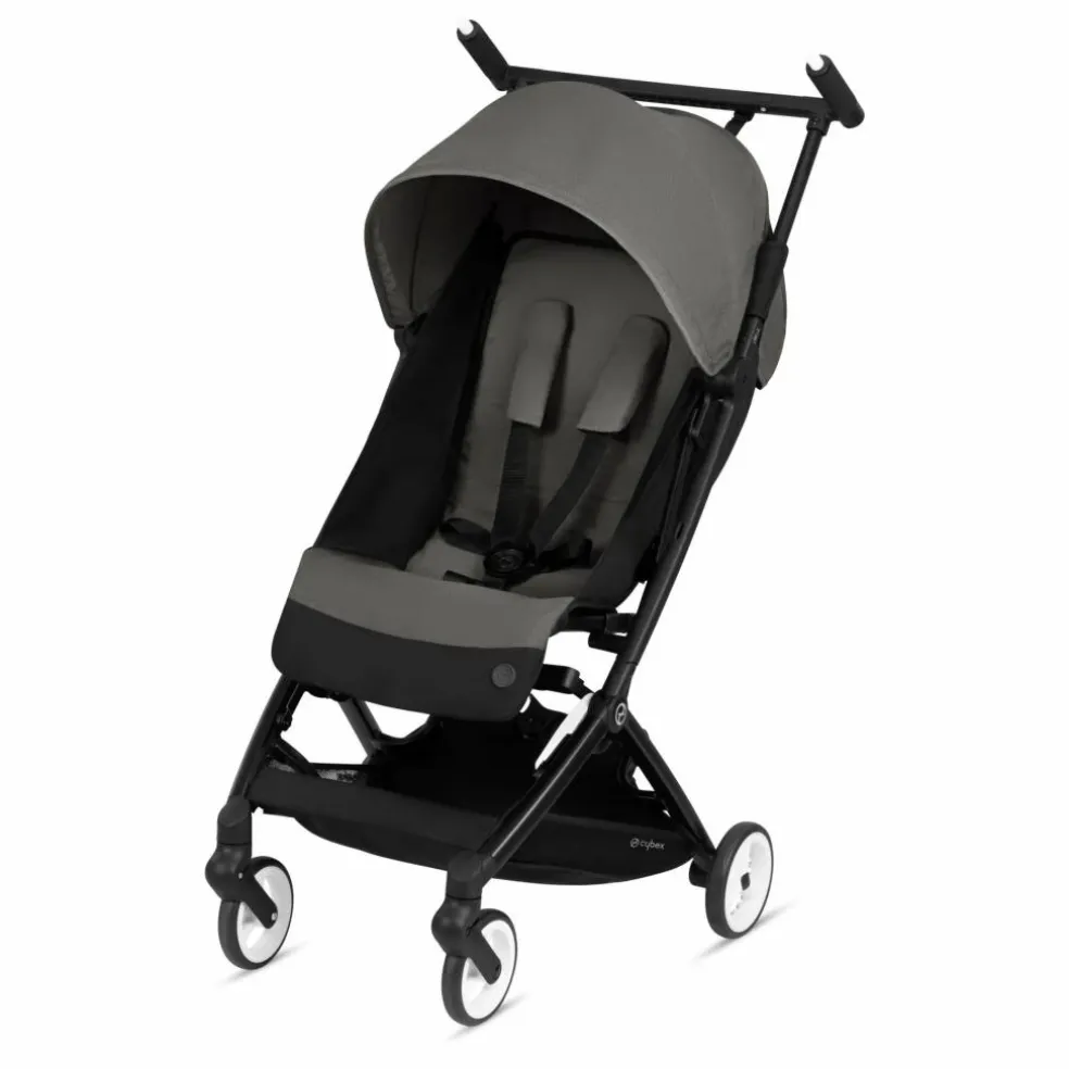 Poussette ultra compacte 2eme âge Libelle | Gris clair