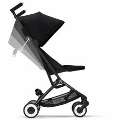 Poussette ultra-compacte Libelle | Noir