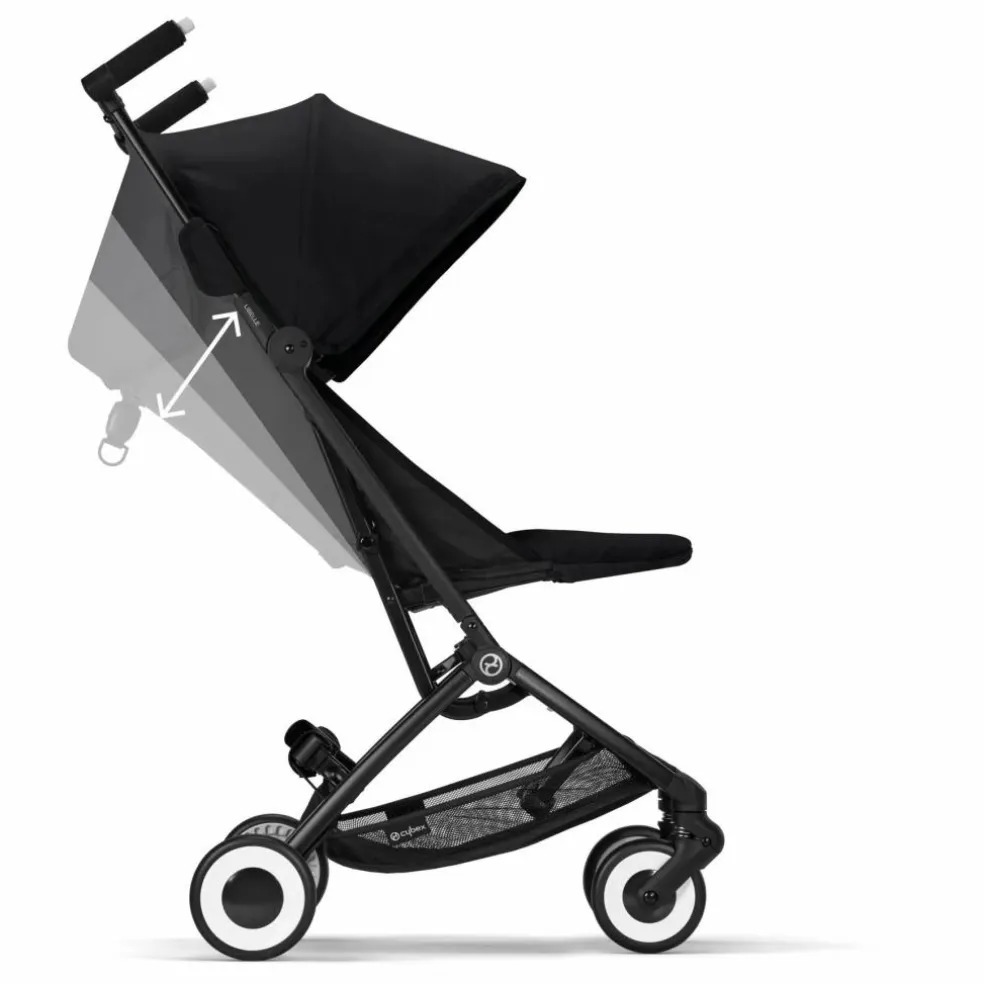 Poussette ultra-compacte Libelle | Noir