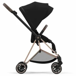 Poussette évolutive Mios 2022 châssis rose gold | Noir