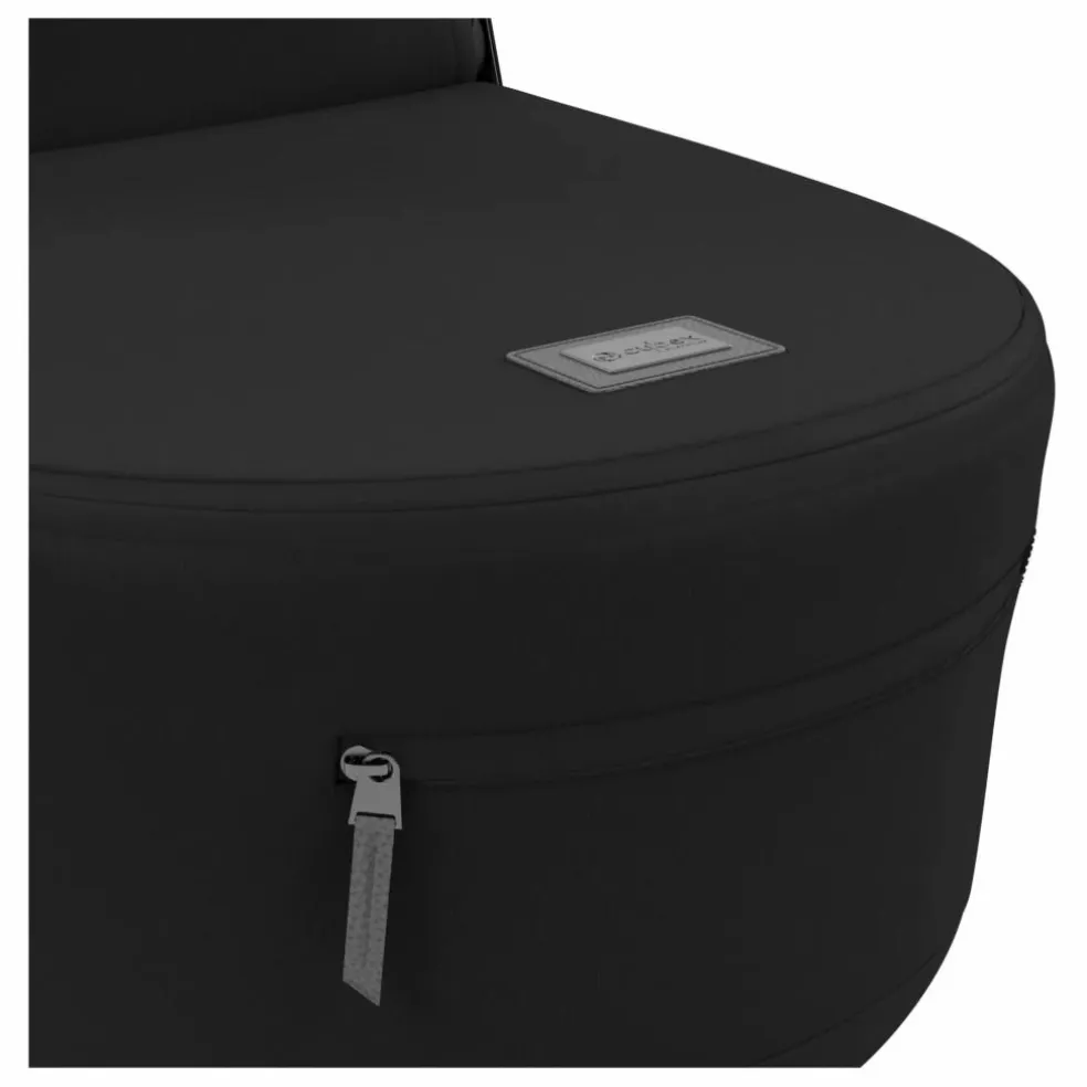 Poussette évolutive Mios châssis chrome | Noir