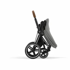 Poussette évolutive Priam châssis chrome | Gris