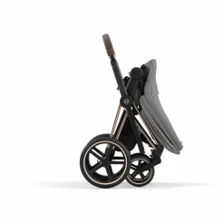 Poussette évolutive Priam châssis rose gold | Gris