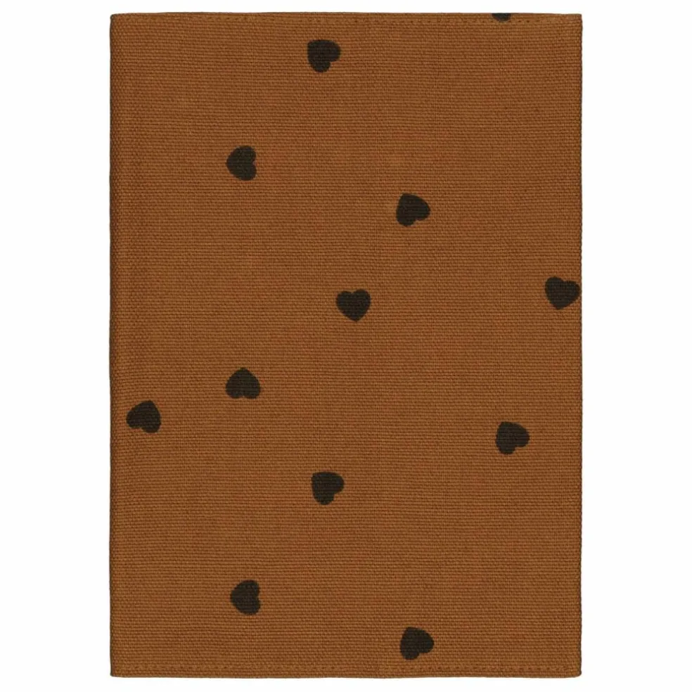 Protège carnet de santé Chloé Cœur | Camel