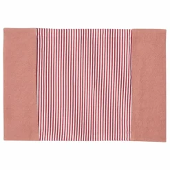 Protège carnet de santé Gabin en coton recyclé | Bois de rose