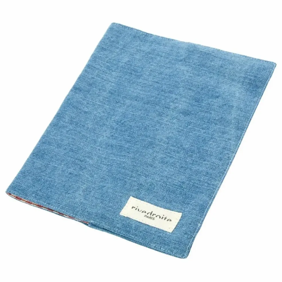 Protège carnet de santé Gabin en denim upcyclé