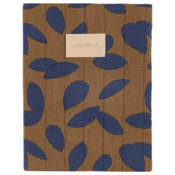 Protège carnet de santé Hyde Park Blue Leaves | Bleu