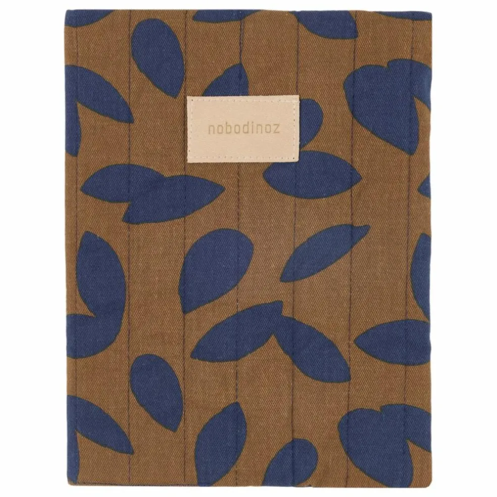 Protège carnet de santé Hyde Park Blue Leaves | Bleu