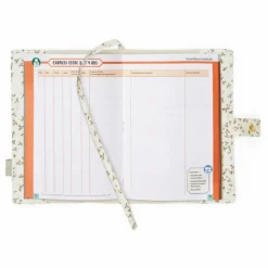 Protège carnet de santé Lierre | Marron
