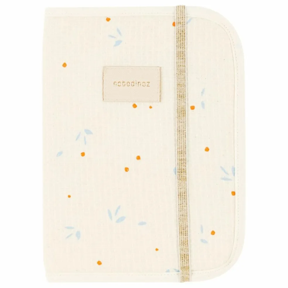 Protège carnet de santé Opéra Orange Cherries | Beige