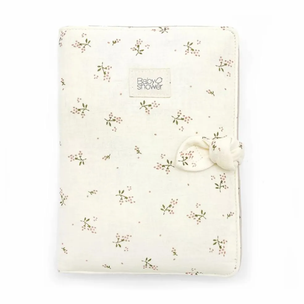 Protège carnet de santé Roseberry | Ecru