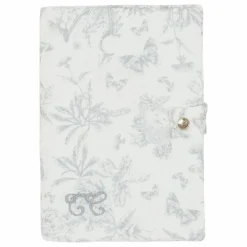 Protège carnet de santé Toile de Jouy | Gris