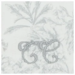 Protège carnet de santé Toile de Jouy | Gris