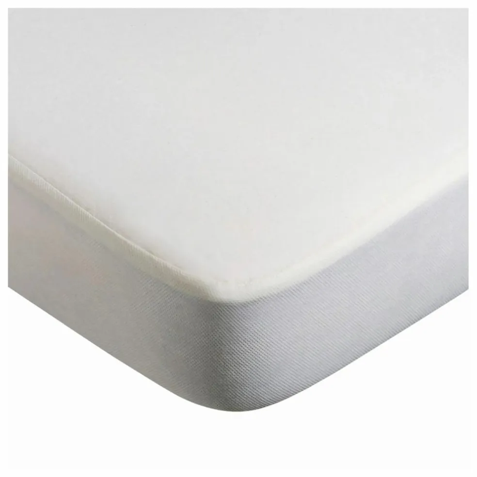 Protège matelas en bambou Yomi | Blanc