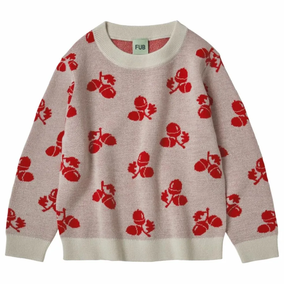 Pull Acorn Maille Fine Laine Mérinos | Ecru