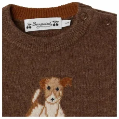 Pull Almire Cachemire | Brun