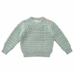 Pull Amio Maille Fantaisie | Sauge