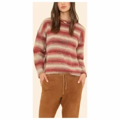 Pull Anders Laine Mérinos et Alpaga | Terracotta