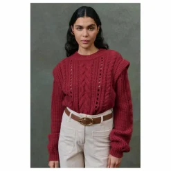 Pull Anika Laine - Collection Femme | Rouge