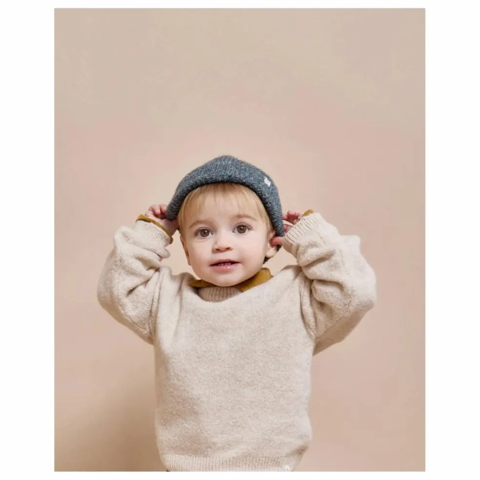 Pull Bébé Fibres Recyclées | Beige