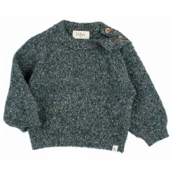 Pull Bébé Fibres Recyclées | Vert Cèdre