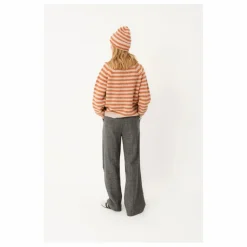 Pull Bina Rayé | Orange Rouille
