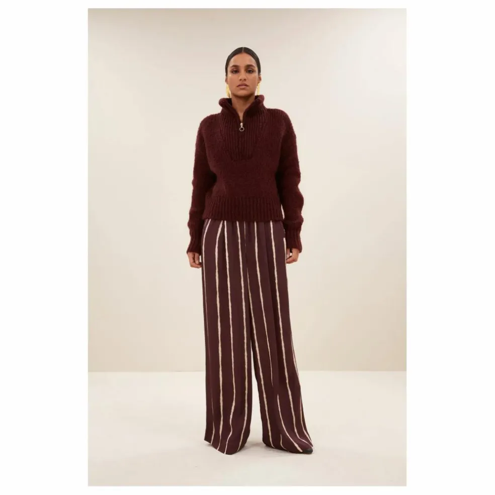 Pull Boxy Beau | Bordeaux