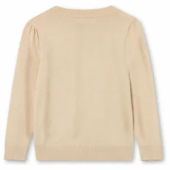 Pull Broderie Favo Fibres Recyclées | Ecru