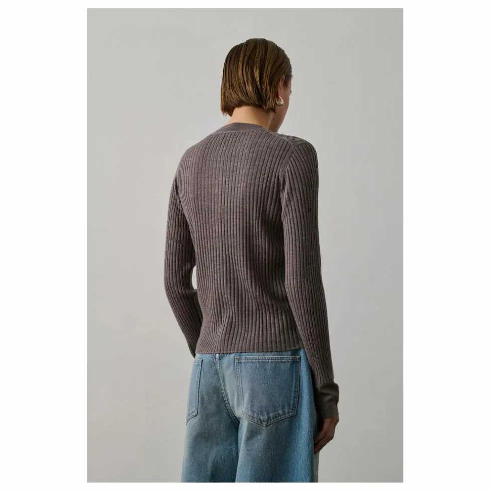 Pull Buffalo Laine Mérinos | Marron