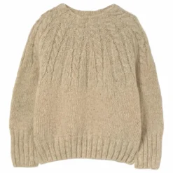 Pull Carmen Baby | Beige chiné