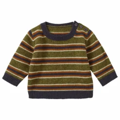 Pull Chester Mérinos Mini | Vert kaki