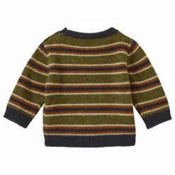 Pull Chester Mérinos Mini | Vert kaki