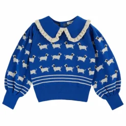 Pull Chiens | Bleu roi