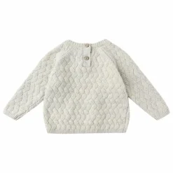 Pull Chiné Fibres Recyclées | Bleu pâle