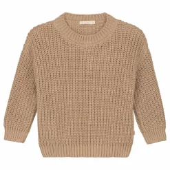 Pull Chunky Coton Bio | Beige