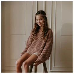 Pull Chunky Coton Bio | Blush