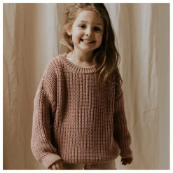 Pull Chunky Coton Bio | Blush