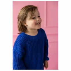 Pull Chunky Coton Bio | Bleu