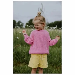 Pull Chunky Coton Bio | Rose bonbon