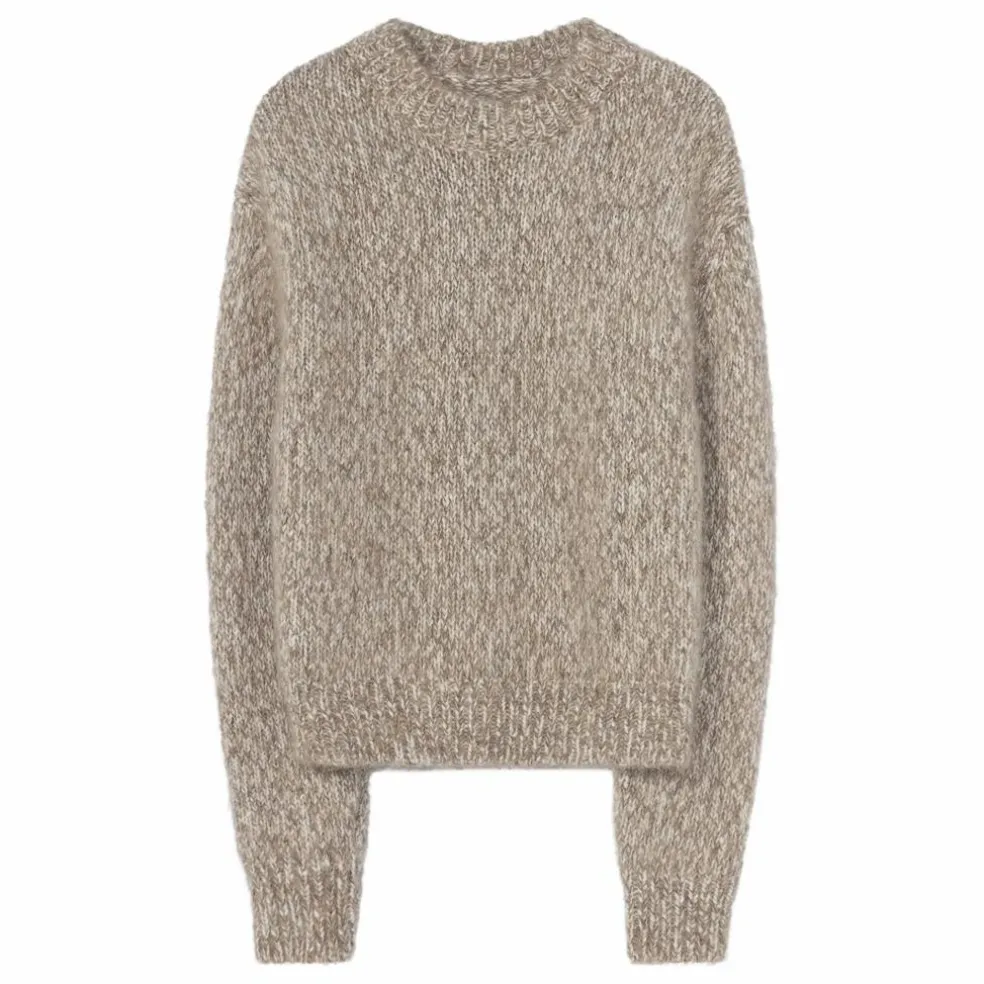 Pull Chunky Laine Alpaga Superfine | Beige