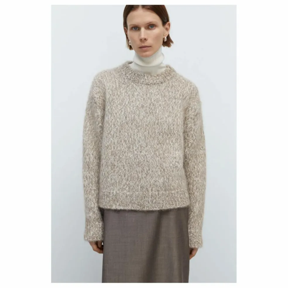 Pull Chunky Laine Alpaga Superfine | Beige