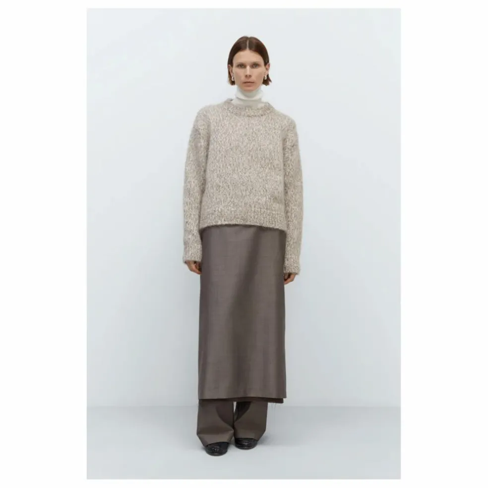 Pull Chunky Laine Alpaga Superfine | Beige