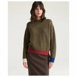 Pull Clover Laine Mérinos | Vert