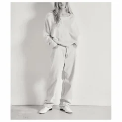 Pull Col Bateau Damsville Laine | Rose chiné