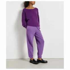 Pull Col Bateau Damsville Laine | Violet