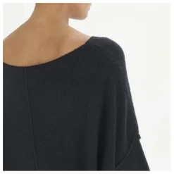 Pull Col Bateau Damsville Laine | Noir